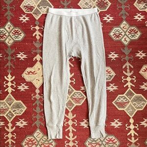 Vintage Thermal Long Johns - M